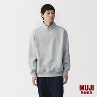 MUJI Men Half Zip Sweat Shirt