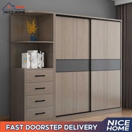TanggoSimple Sliding Door Wardrobe Wardrobe Cabinet Storage Cabinet Wardrobe with drawers