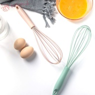 [READY STOCK] Egg Beater Sauces Cream Cooking Silicone Milk Frother Manual Blender