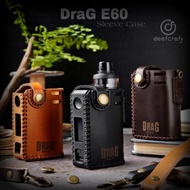 Top drag e60 sleeve case free lanyard leather sleeve lanyard e60 nightowl