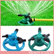 CM Garden Sprinkler Yard Irrigation Sprinkler 3-arm 360° Rotating Lawn Sprinkler – Adjustable Garden