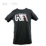APRILIA MEN ROUND NECK TEE - BLACK
