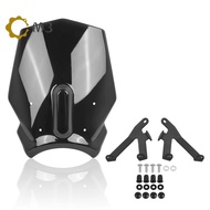 Front Wind Deflector Air Fairing Windshield Windscreen for  CB650R CB650 R CB 650R 2024 2025