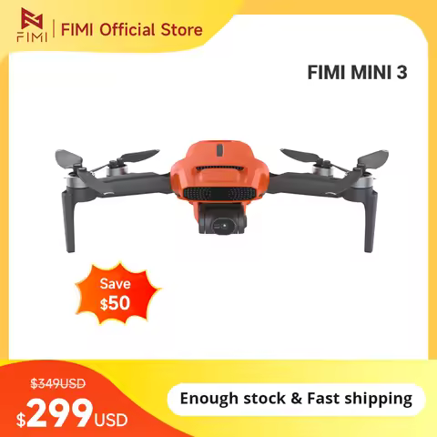 FIMI MINI 3 new Camera Drone 249g 4K 60fps AI Super Night Video 9KM flight distance 1/2-inch 48MP Se