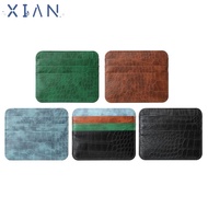 XIANSTORE Card Holder, PU Leather Coin Pouch Credit Card Sleeve, Organizer Wallet Ultra-thin Double-