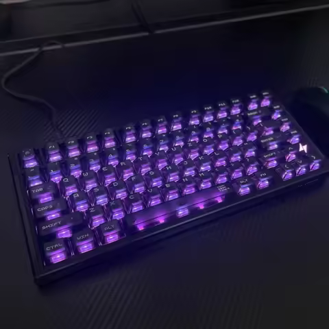ATK RS7 V2 Wired Keyboard Ergonomic Design Low Latency RGB 8K Laptop Accessories Customized Mechanic
