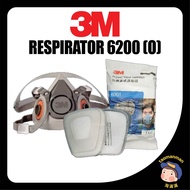 3M Respirator 6200 (O) mask respirator half face painting spraying respirator gas mask