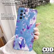 Samsung Galaxy A33 5G Fashion Case BUTTERFLY Softcase Samsung Galaxy A33 5G Case Pro Camera Casing S