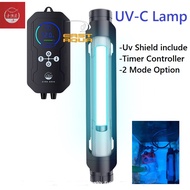 Submersible UV-C Lamp Uv Light Timer Uv Light Lampu UV 7W