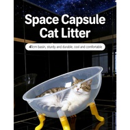 Space Capsule Cat Bed