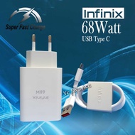 Charger Casan Infinix GT 10 Zero 20 30 X Pro Note 10 11 12 20 30 Pro ViP Original 45W 68W FLASH CHAR