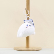 Cute Ocean Animals Plush Toys Realistic Orca Stuffed Keychain Kawaii Seal Plushie Doll Pendant Stuff