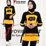 X0W8 Original Yovis Sport Screen Printed Suit Women's Sports Suit for Running, Gym, Zumba FMI Jogger