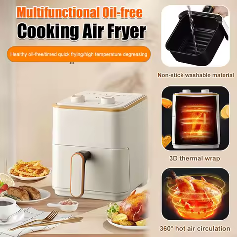 Home Smart Air Fryer Large Capacity Multifunctional Electric Fryer French Fry Machine Cooking Electr