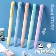 Macaron Coloring Card Pen Customized logo No-Sharpen 2B Mechanical Pencil Exam Editing Middle School