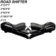 【New】Road Bike STI Shifter Set Double 2x7 3x7 Speed 7s 14s 21s 7 Speed Brake Levers Compatible fo