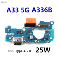 Charging Port Board For Samsung Galaxy A33 5G A336B Type C Connector Dock USB Charger Flex Cable Mic