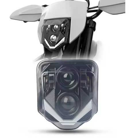 Motorcycle Headlight Moto LED Light Headlights For Husqvarna TE FE TC FC 125 250 300 350 450 501 701