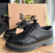 Dr.Martens1461BEX系列 Zebra 薄底馬丁靴 黑色