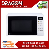 MICROWAVE LG MS2042D 20L WITH AUTO DEFROST AND QUICK START