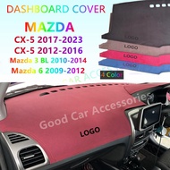 Mazda Car dashboard cover high quality Suede Color model CX5 CX-5 Mazda 3 Mazda 6 Accessories Automo