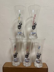 藍妹 世界盃 啤酒杯 紀念品 Blue Girl World Cup Beer Glasses - Set of 5