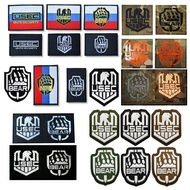 IR Russia Escape From Tarkov USEC BEAR Embroidered Patch Russian Game Infrared Reflective/PVC Patch 