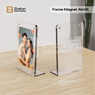 Acrylic Magnetic Frame Acrylic Frame 2R 3R 4R 5R Landscape Modern Minimalist Aesthetic Photo Frame/
