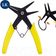 LK Multifunctional 4 Way Type Circlip Pliers / 2 In 1 Heavy Duty Snap Ring Plier / Professional Car 