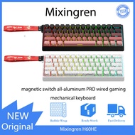 Mixingren H60HE magnetic switch allaluminum PRO wired gaming mechanical keyboard