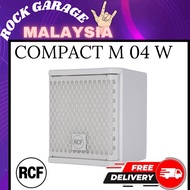 RCF COMPACT M 04 Passive 2-Way Speaker - Black / White ( COMPACTM04 / M04 )