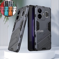 Armor Hard Case For Realme GT 3 GT3 Neo5 RealmeGT3 Neo 5 5G 2023 Shockproof Phone Cover Casing Stand Holder Lens Protection Bracket