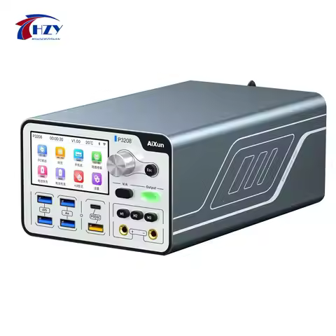 PD QC P3208 32V/8A Smart Voltage Ammeter Regulator Current Power Short Circuit Tester for iPhone 6-1