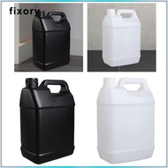fixory 1-gallon PP Food Container, Empty Portable And Reusable Engine Storage Container for Industri