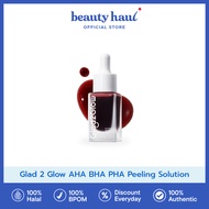 GLAD2GLOW AHA BHA PHA Peeling Solution - Glag2glow Peeling Exfoliating Serum, AHA BHA PHA Facial Pee