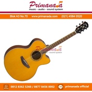 Yamaha Gitar Akustik CPX600 CPX-600 Acoustik Elektrik Nylon Non Bag