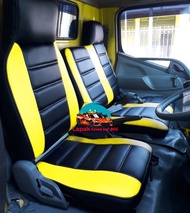 sarung jok mobil truk dyna 130ht model garis+bonus bungkus stir/variasi cover jok mobil truk canter/