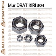 Mur Hex DRAT KIRI M12 Stainless 304