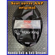 SEAT COVER SARUNG SEAT KAIN SEAT HONDA EX5 / DREAM 100% AAP ORIGINAL