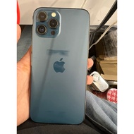 Apple Iphone 12pro max-128gb-BLUE-used-repair battery/lcd/camera/face id cannot use