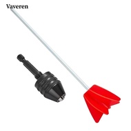 [Vaveren] Mixer Attachment Paint Mixer Epoxy Mixer Concrete Mortar Mixer Paddle with Drill Chuck Pai