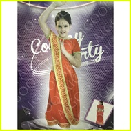 ▭ ➠ ❥ United Nations India Indian Girl Costume Bangladesh Laos Traditional Attire for Girls Kids