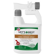 Vets Best Flea Tick Yard Kennel Spray Cat Dog 945ML Vet Flea Medicine
