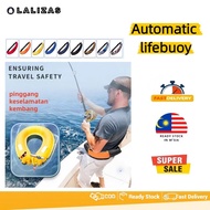 Life belt inflatable fishing rescue equipment adult portable high buoyancy car lifebuoy life jacket