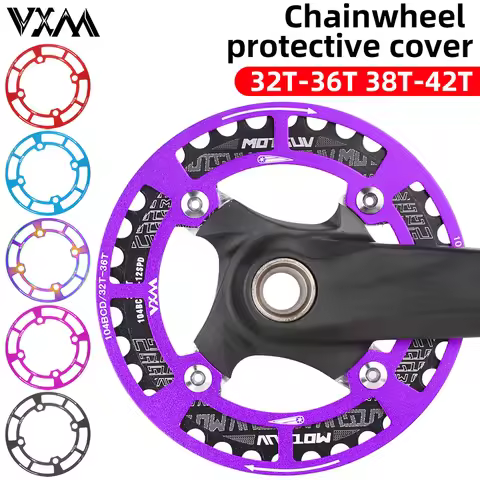 104BCD Bicycle Crankset Protective Cover Crank Chain Wheel Ring Guard Protector 104 BCD Sprocket Rin