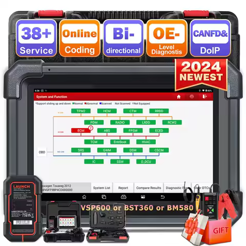 LAUNCH X431 PRO3 ACE Car OBD2 Diagnostic Tool Auto Bidirectional Scan Tool CAN FD & DoIP,FCA SGW,ADA