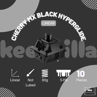 Cherry MX Black Hyperglide Linear Switch Mechanical Keyboard Switch 5 pins 10 pcs