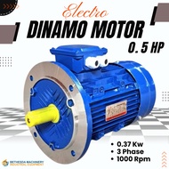 Dinamo 0.5HP Dinamo Motor 0.5 HP Electro Motor ADK 0.5HP 3Phase B5 6P