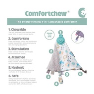 Cheeky Chompers Comfortchew Baby Comforter with Teether - Cheeky Animals