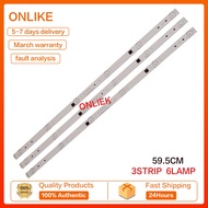 JAV 32HD320 Xinfei LED-32Q5K Light Bar PB08D596173BL051-002H TV MS 3X6 FLED3201DC